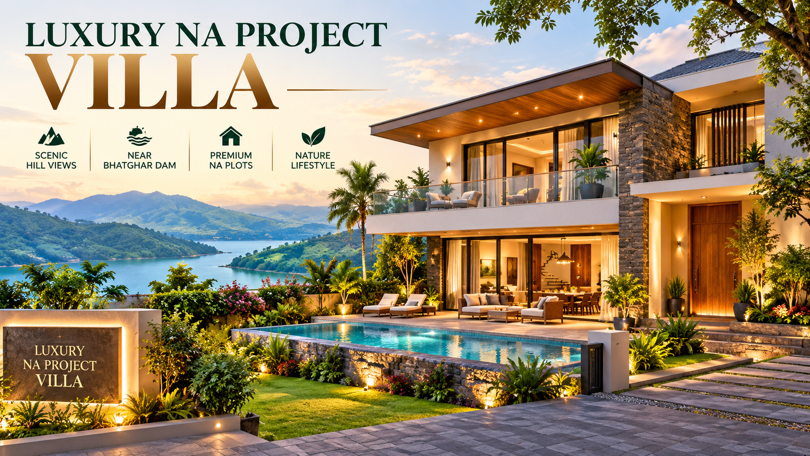 Luxury NA Plot Project